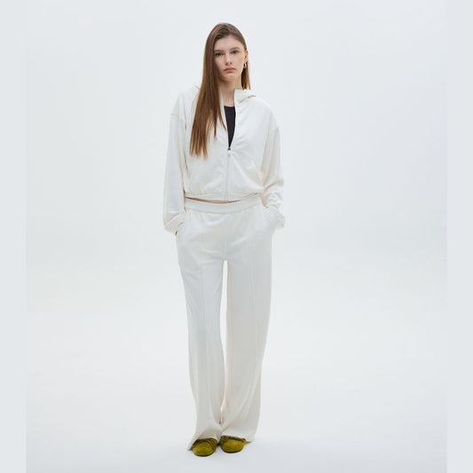 AirTouch Wide Pants Ivory - エアタッチワイドパンツ