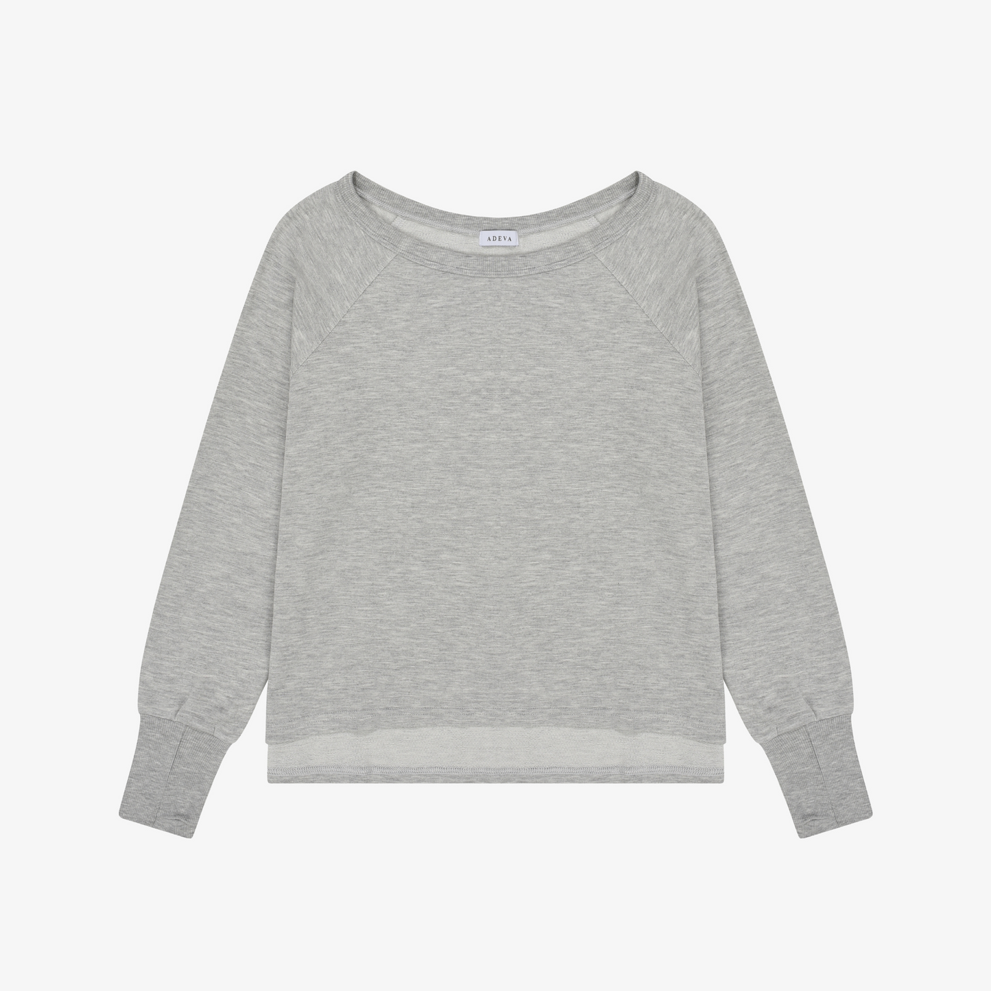 Cloud Off Shoulder Long Sleeve Tee - クラウドオフショルダーロングスリーブTシャツ