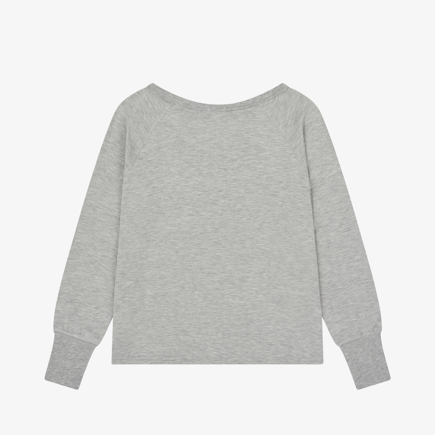 Cloud Off Shoulder Long Sleeve Tee - クラウドオフショルダーロングスリーブTシャツ