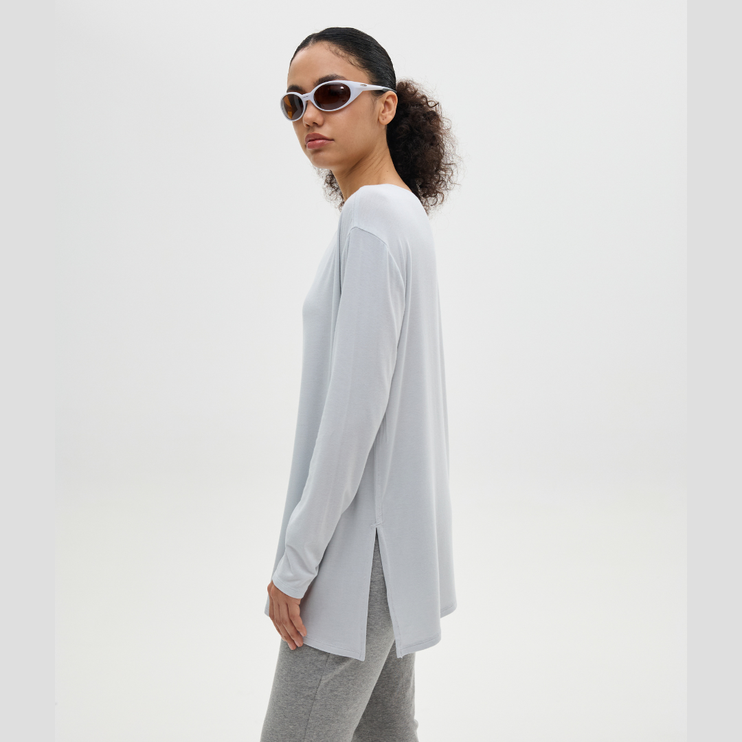 Cloud Single Long Sleeve Tee -クラウド シングル ロングスリーブ T-