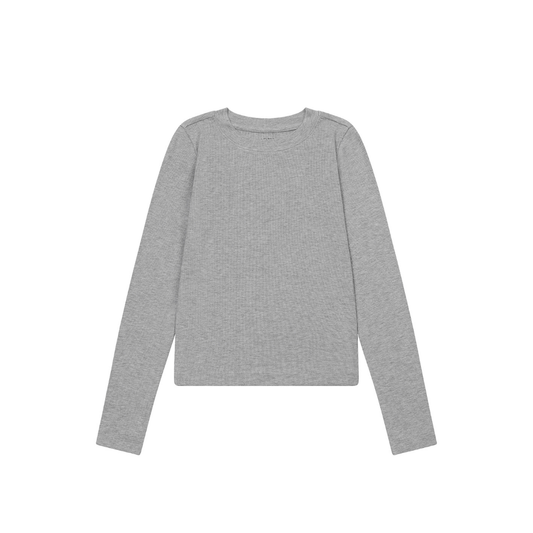 Cloud modal rip long Tee -クラウドモダルロングスリーブTシャツ-