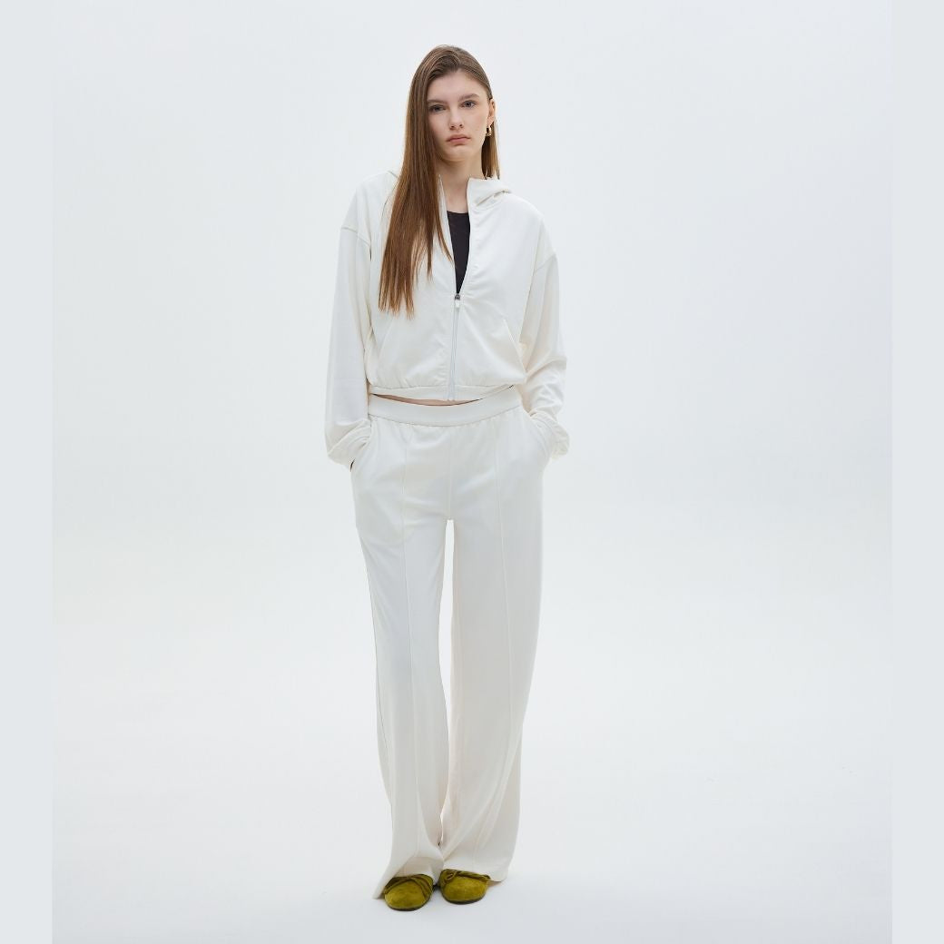 〖NEW〗AirTouch Wide Pants Ivory（エアタッチワイドパンツ）