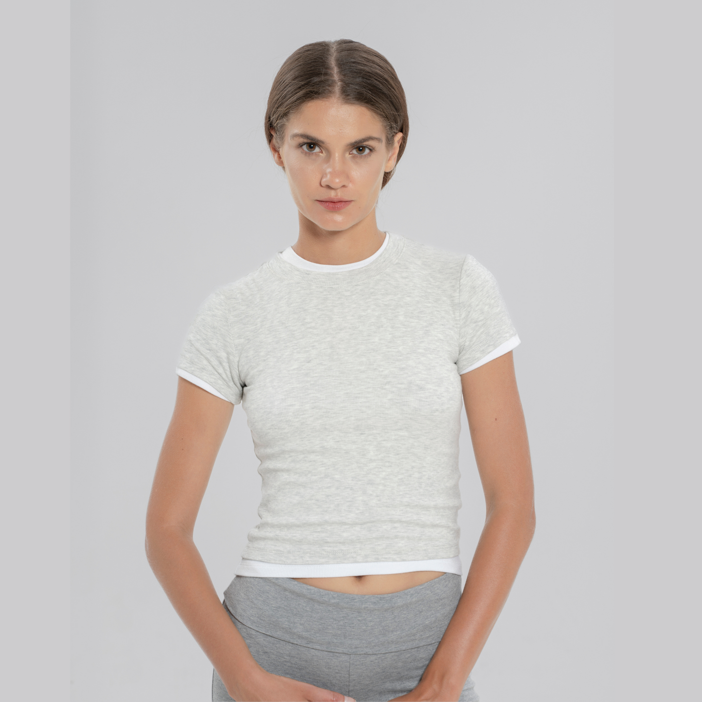 Cloud Crop Short Sleeve Tee -クラウドクロップショートスリーブTシャツ-