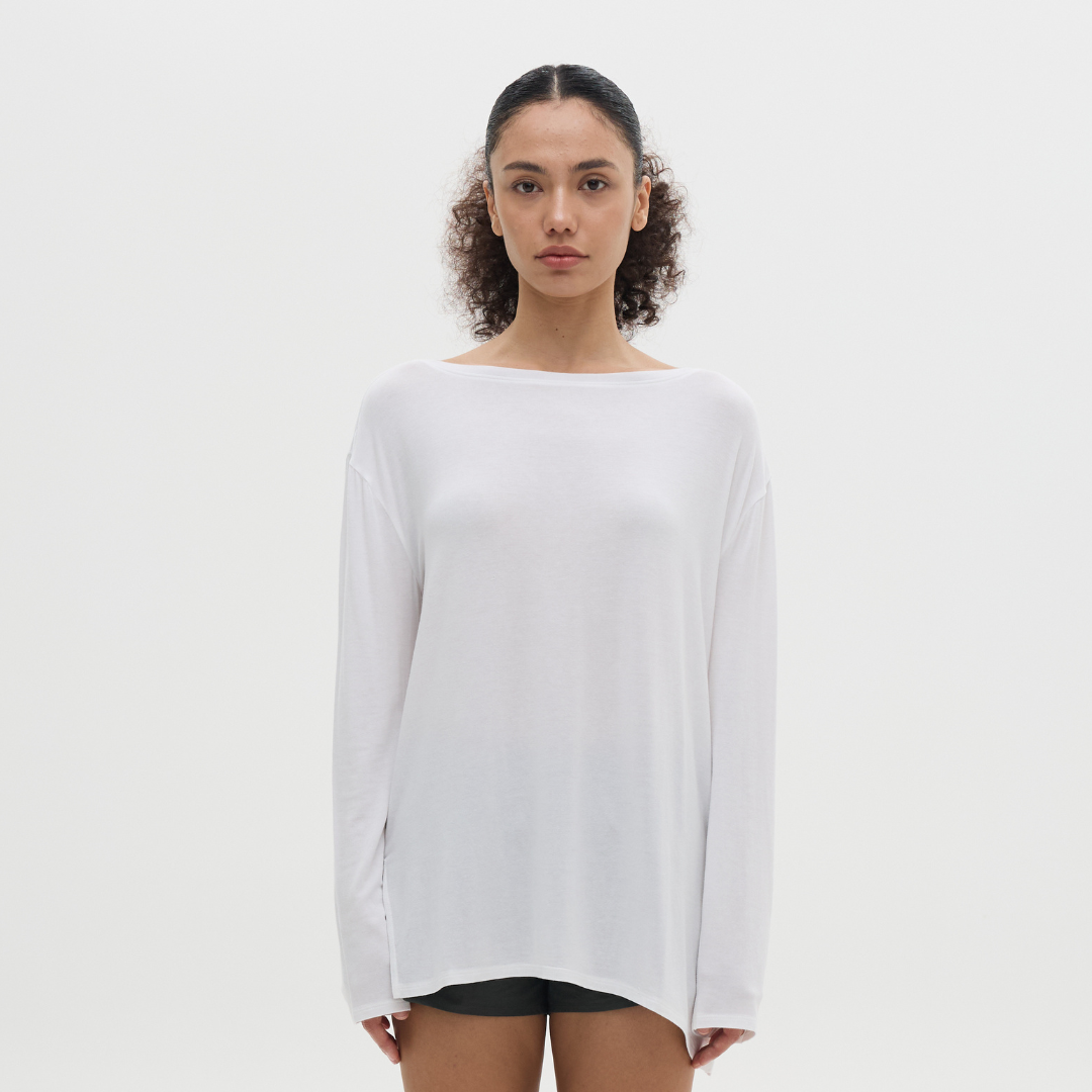 Cloud Single Long Sleeve Tee -クラウド シングル ロングスリーブ T-