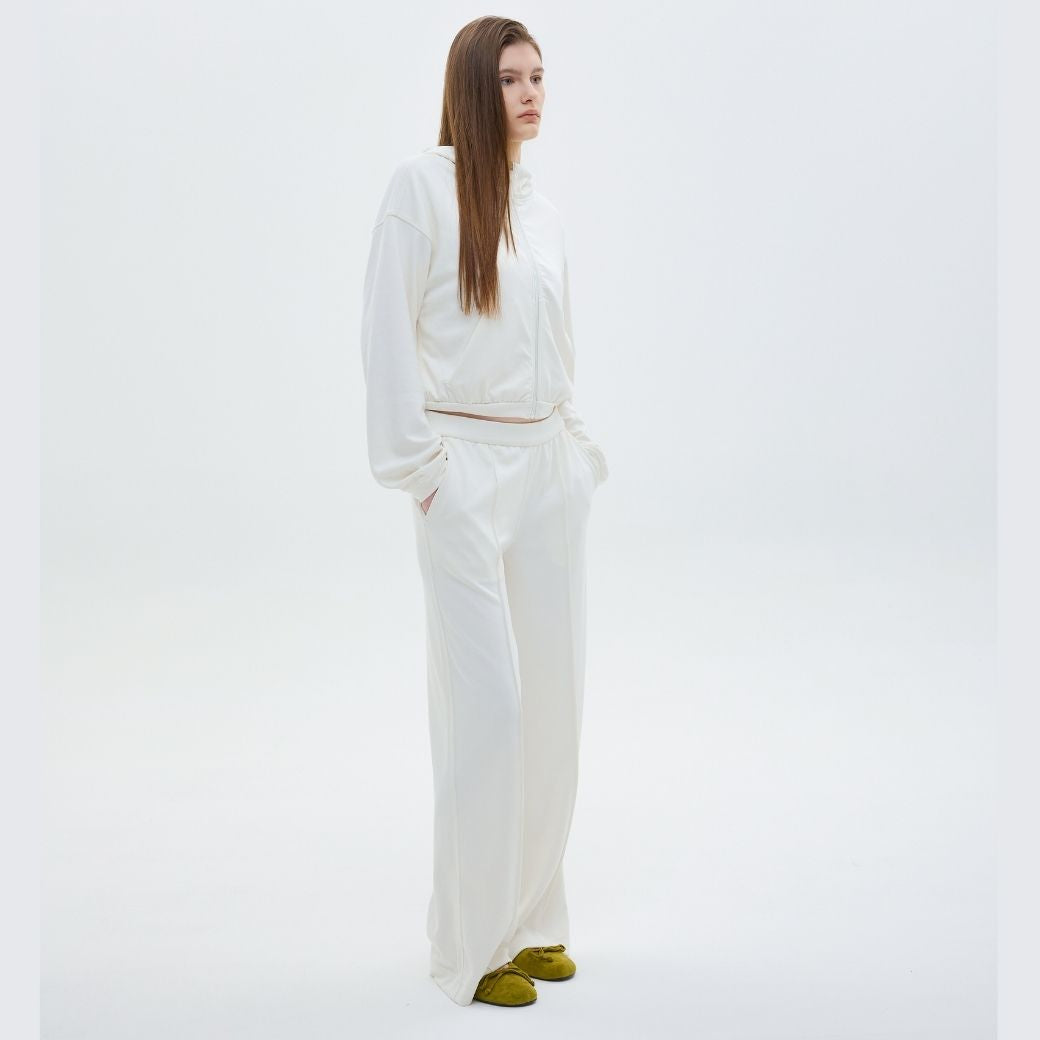 〖NEW〗AirTouch Wide Pants Ivory（エアタッチワイドパンツ）